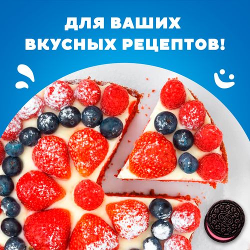 Печенье OREO с какао и начинкой со вкусом клубники 95 г