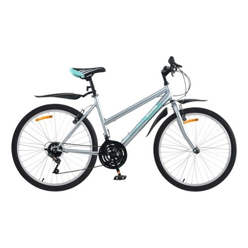 Велосипед спортивный Life 26" серо-бирюзовый - купить с доставкой на ...