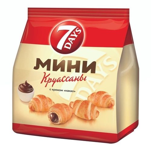 Круассаны 7 Days с кремом какао 176 г