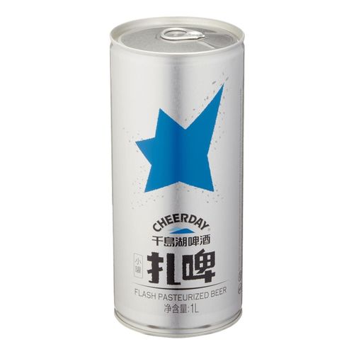Пиво Cheerday Silver светлое фильтрованное пастеризованное 1 л