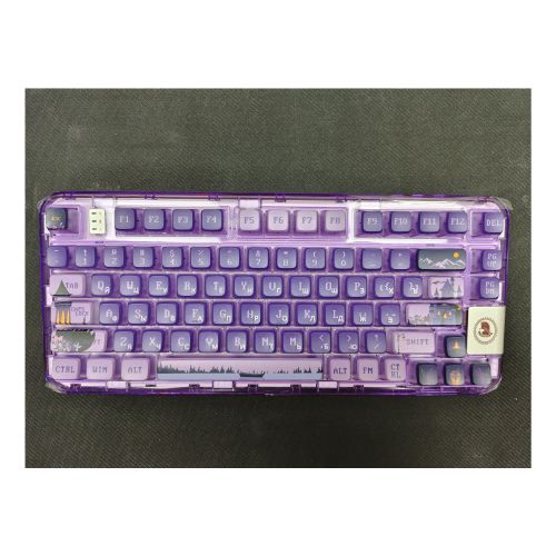 【セール中！】Yunzii Coolkiller CK75 purple Amazon | YUNZII CK75 無線 ホットスワップメカニカルキーボード