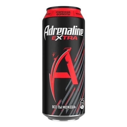 Энергетический напиток Adrenaline Rush Extra классический газированный 449 мл