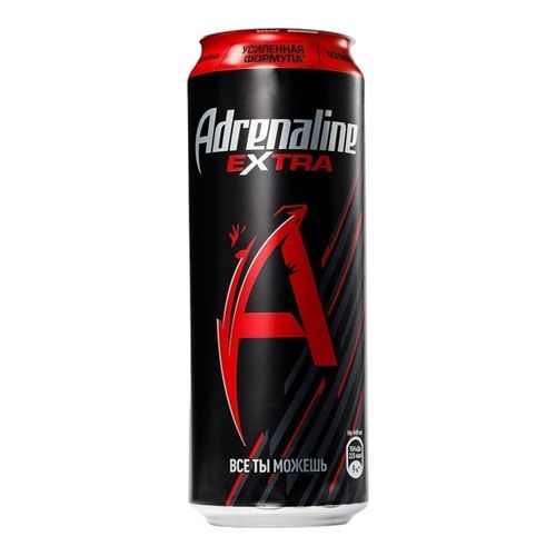 Энергетический напиток Adrenaline Rush Extra классический газированный 449 мл