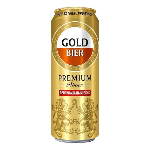 Пиво Голд Премиум Пилсенер светлое 430 мл