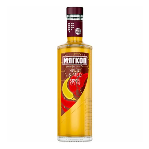 Настойка Мягков чили и мед горькая 500 мл