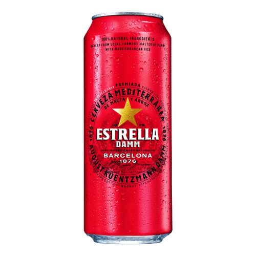 Пиво Estrella Damm светлое 500 мл