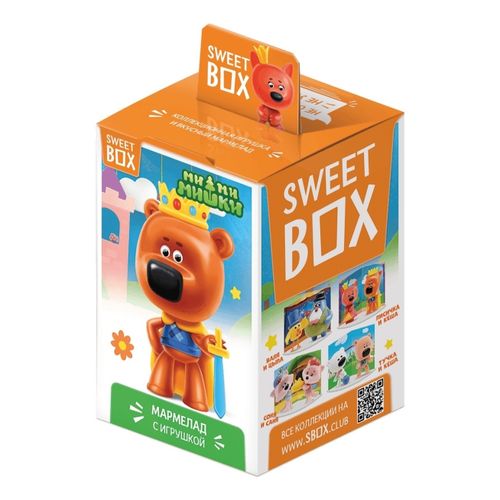Мармелад жевательный Sweet Box Ми-Ми-Мишки c игрушкой 10 г