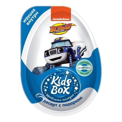 Шоколадное яйцо Kids Box Вспыш с подарком 20 г