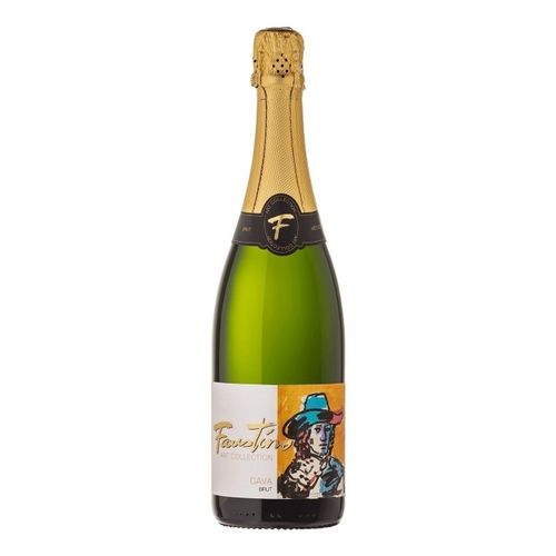 Вино игристое Faustino Art Collection Cava Brut белое экстра брют 750 мл Испания