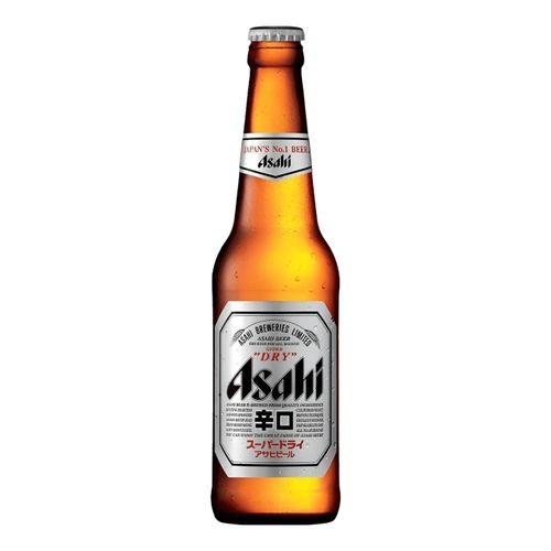 Пиво Asahi светлое фильтрованное пастеризованное 330 мл