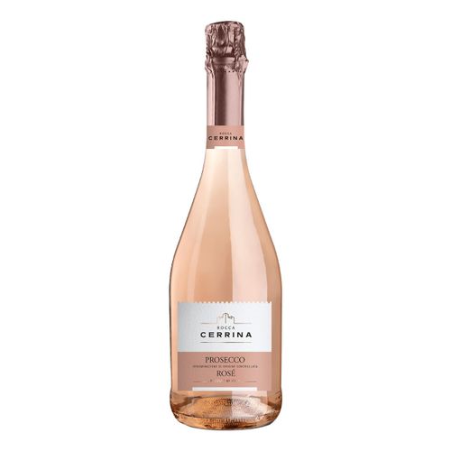 Вино игристое Rocca Cerrina Prosecco Rose розовое брют 750 мл Италия