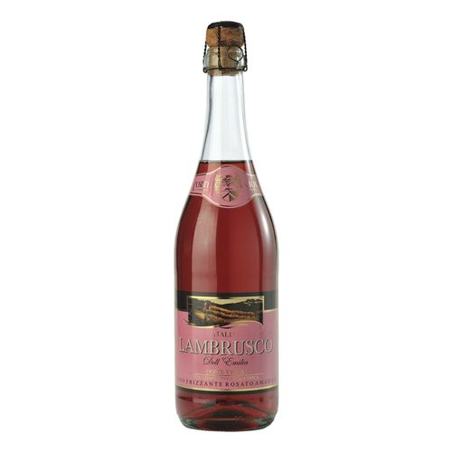 Вино игристое Corte Viola Lambrusco dell'Emilia Rose розовое полусладкое 750 мл Италия