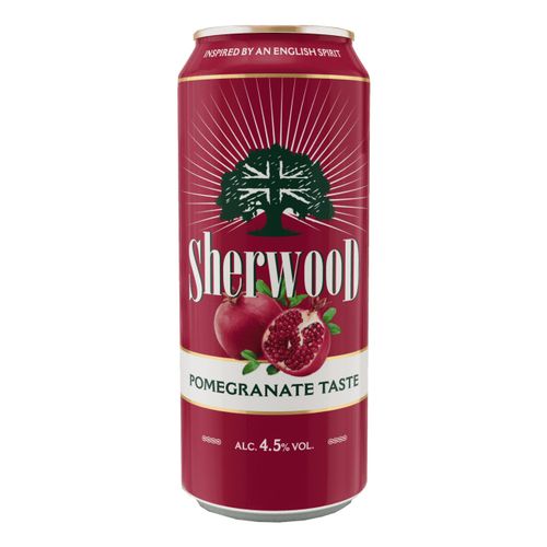 Сидр Sherwood Pomegranate Taste красный сладкий 500 мл Литва