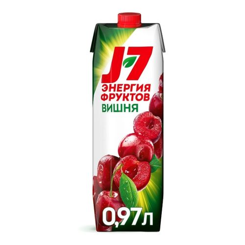 Нектар J7 вишневый осветленный 970 мл