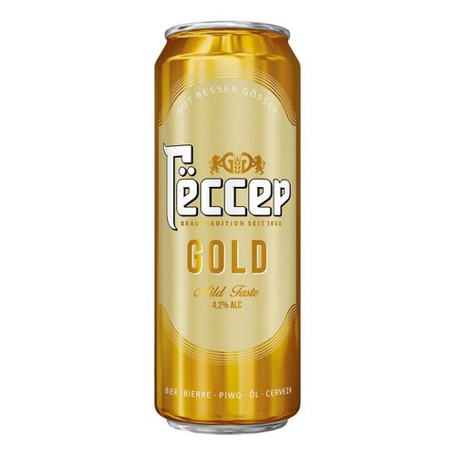 Пиво Gosser Gold светлое фильтрованное пастеризованное 430 мл