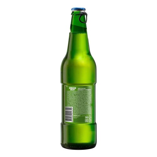 Пиво Greenbeat светлое фильтрованное пастеризованное 450 мл