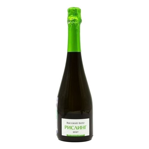 Вино игристое Высокий Берег Рислинг Брют белое брют 750 мл Россия