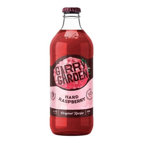 Пивной напиток Garry garden малина 400 мл