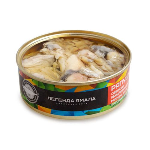 Ряпушка Легенда Ямала копченая кусочки в масле 240 г - купить с ...
