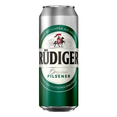 Пиво Rudiger светлое фильтрованное пастеризованное 450 мл