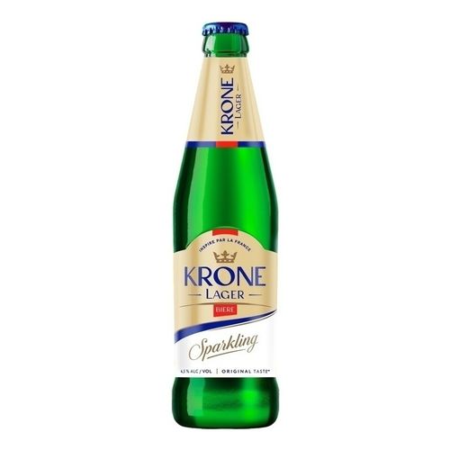 Пиво Krone Lager Biere светлое фильтрованное пастеризованное 450 мл