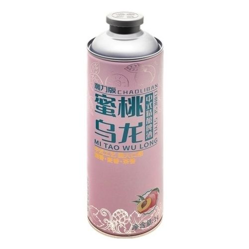 Пивной напитокShandong Chaoli Chaoliban Mi Tao Wu Long с ароматом чая персиков. улун алк.5,1% ж/б