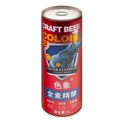 Пиво Chaoliban Color Elephant светлое нефильтрованное непастеризованное 1 л