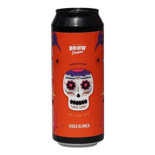 Пивной напиток Brew Dealers Sangrita gose Chica Blanka неосветленный нефильтрованный непастеризованный 450 мл