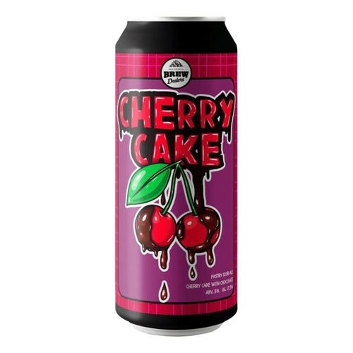 Пивной напиток Brew Dealers Cherry Cake Pastry Sour Ale нефильтрованный непастеризованный неосветленный 450 мл