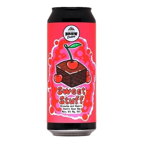 Пивной напиток Brew Dealers Pastry Sour Ale Sweet stuff светлое нефильтрованное непастеризованное 450 мл