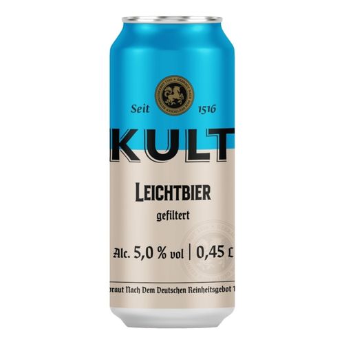 Пиво Криница Kult Leichtbier светлое фильтрованное 450 мл