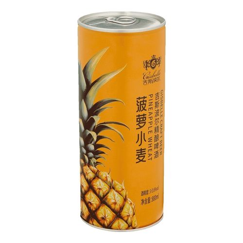 Пивной напиток Gisbelle Craft Pineapple Wheat светлый нефильтрованный пастеризованный 880 мл