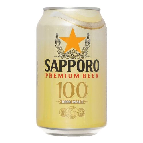 Пиво Sapporo Premium Malt светлое 330 мл