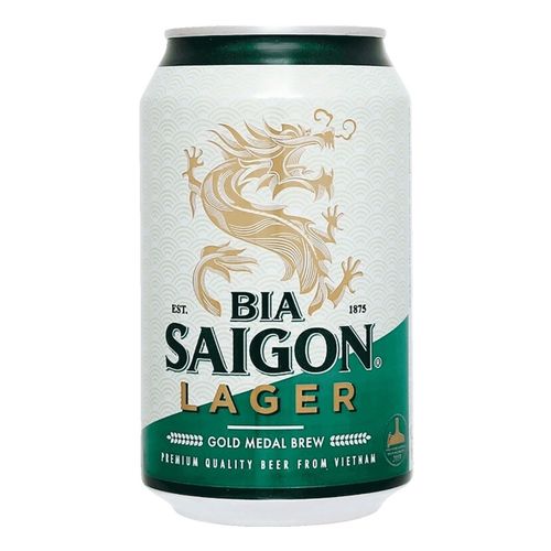 Пиво Saigon Lager светлое фильтрованное пастеризованное 330 мл