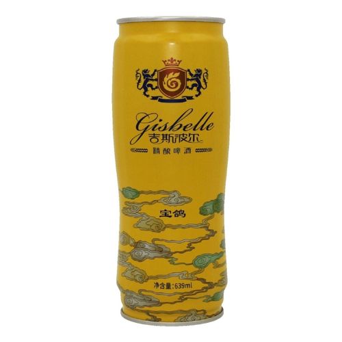 Пиво Gisbelle Craft Light светлое нефильтрованное пастеризованное 639 мл