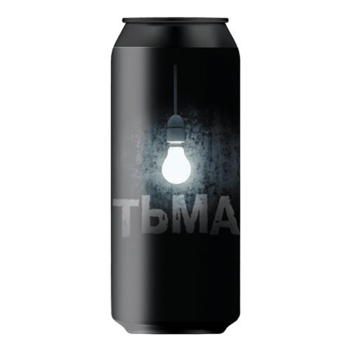 Пиво Крафт Тьма темное нефильтрованное непастеризованное 500 мл