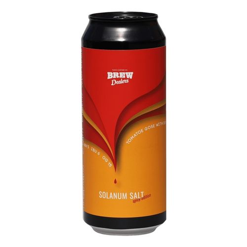 Пивной напиток Brew Dealers Solanum Salt Spicy Edition светлый нефильтрованный непастеризованный 450 мл