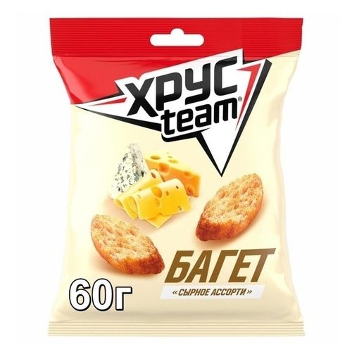 Сухарики пшеничные Хрусteam сыр 60 г