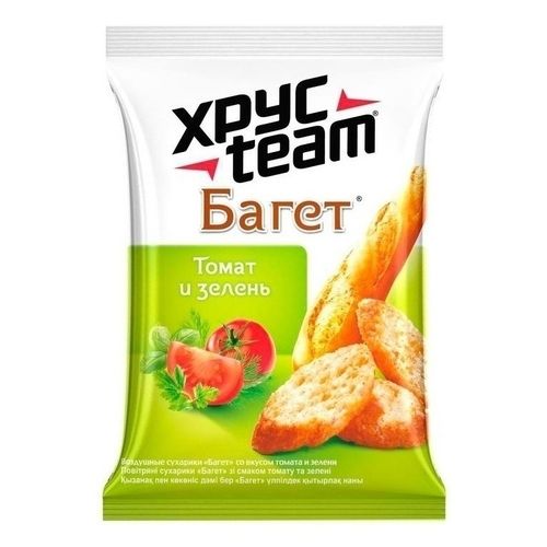 Сухарики пшеничные Хрусteam сыр 60 г