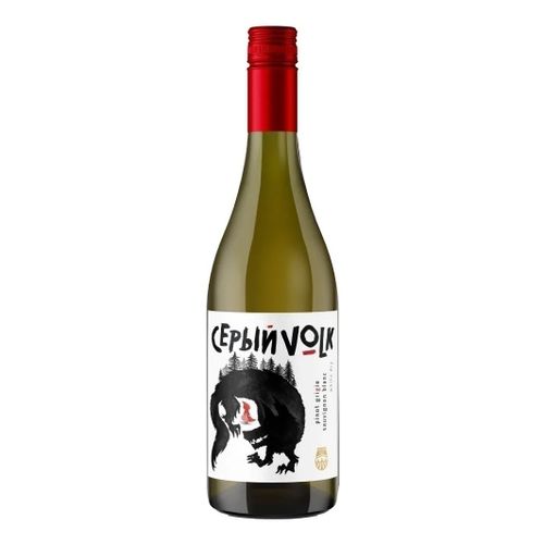 Вино Серый Волк Совиньон Блан Пино Гриджио белое сухое 750 мл