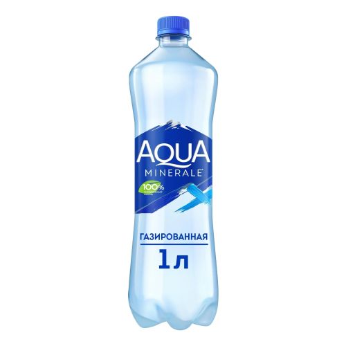 Вода питьевая Aqua Minerale газированная 1 л