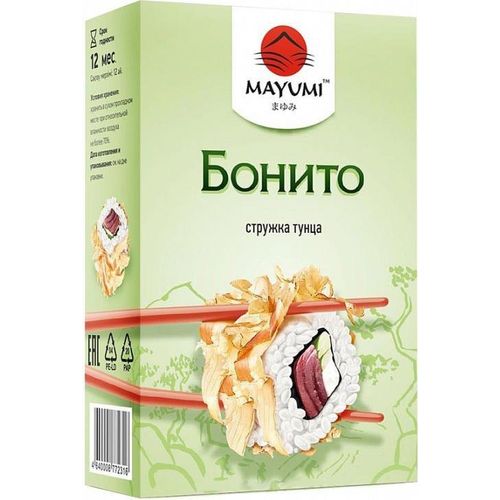 Стружка тунца Mayumi Бонито 15 г - купить с доставкой на дом в Купер