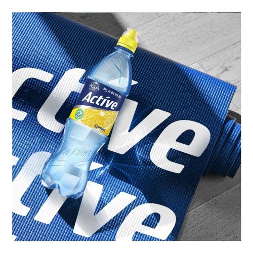 Вода ароматизированная питьевая Aqua Minerale Active цитрус негазированная 500 мл