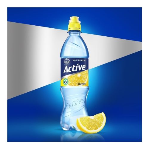 Вода ароматизированная питьевая Aqua Minerale Active цитрус негазированная 500 мл