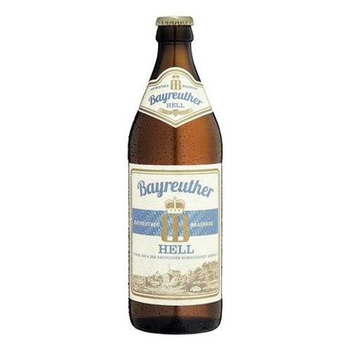 Пиво Bayreuther Hell светлое фильтрованное непастеризованное 500 мл