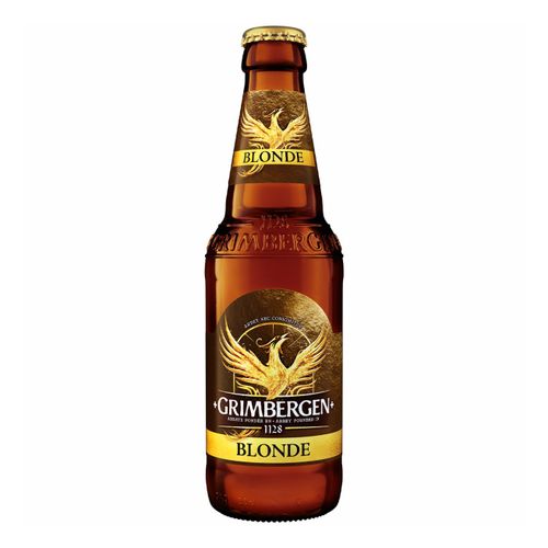 Пивной напиток Grimbergen Blonde светлый нефильтрованный пастеризованный 330 мл