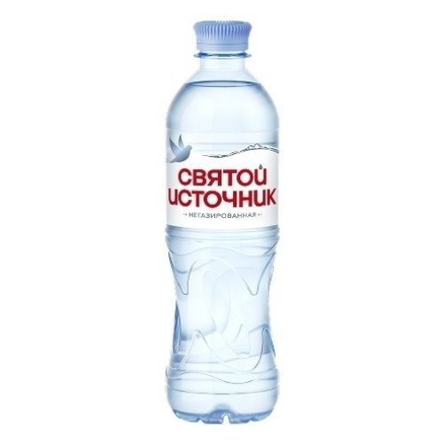 Вода питьевая Святой Источник негазированная 500 мл