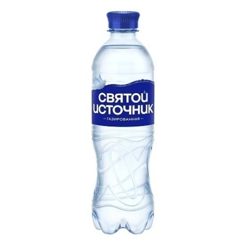 Вода питьевая Святой Источник газированная 500 мл