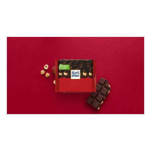 Шоколад Ritter Sport Цельный лесной орех темный 100 г