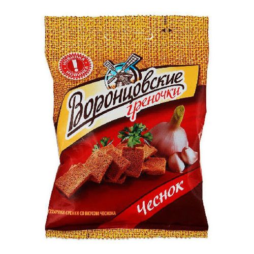 Греночки Воронцовские Чеснок 60 г